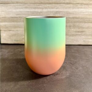 Gradient Tumbler in Green and Orange